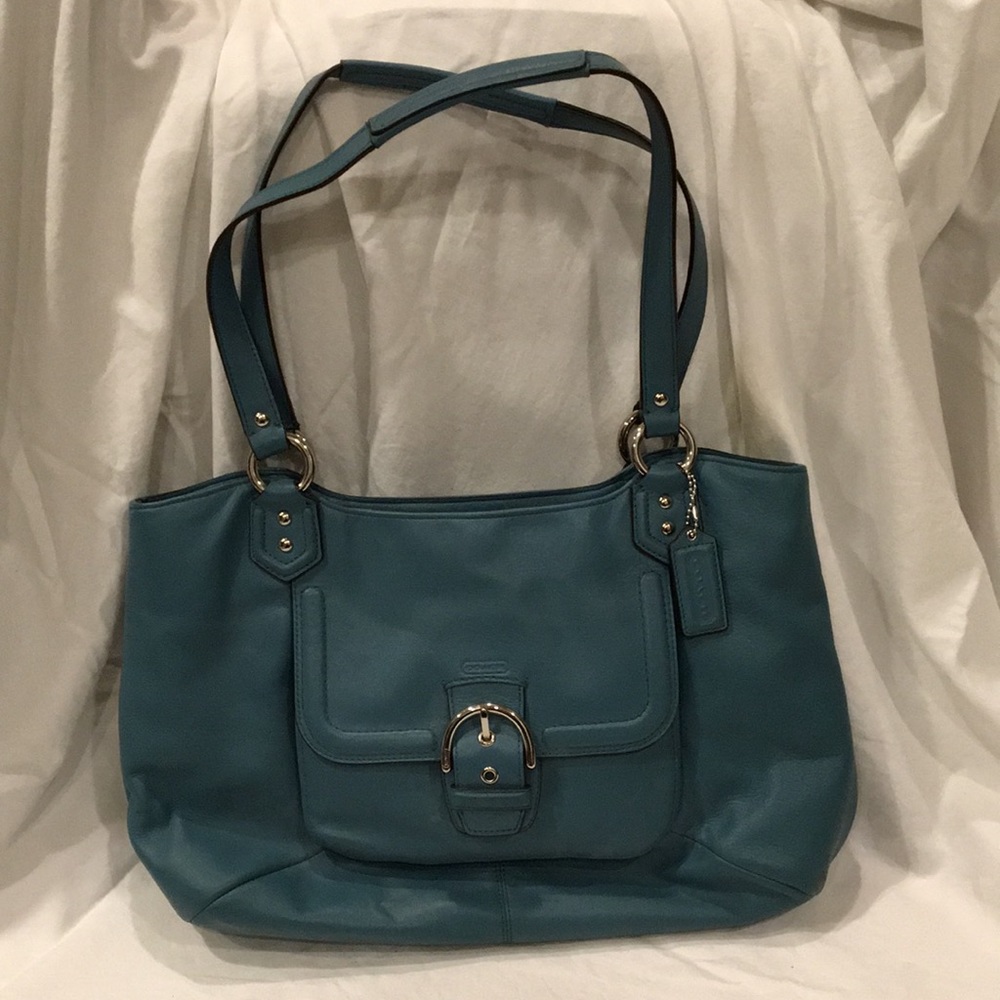 Coach vintage blue purse